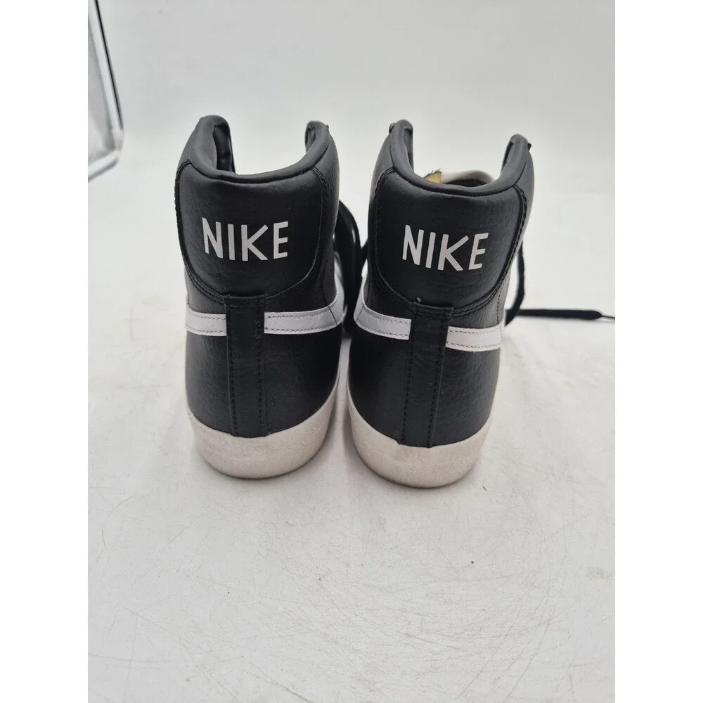 Nike Blazer '77 Vintage Mid Black Sail Size 10.5 Preowend Read Description